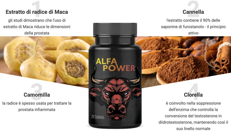 Alfa Power Ingredienti